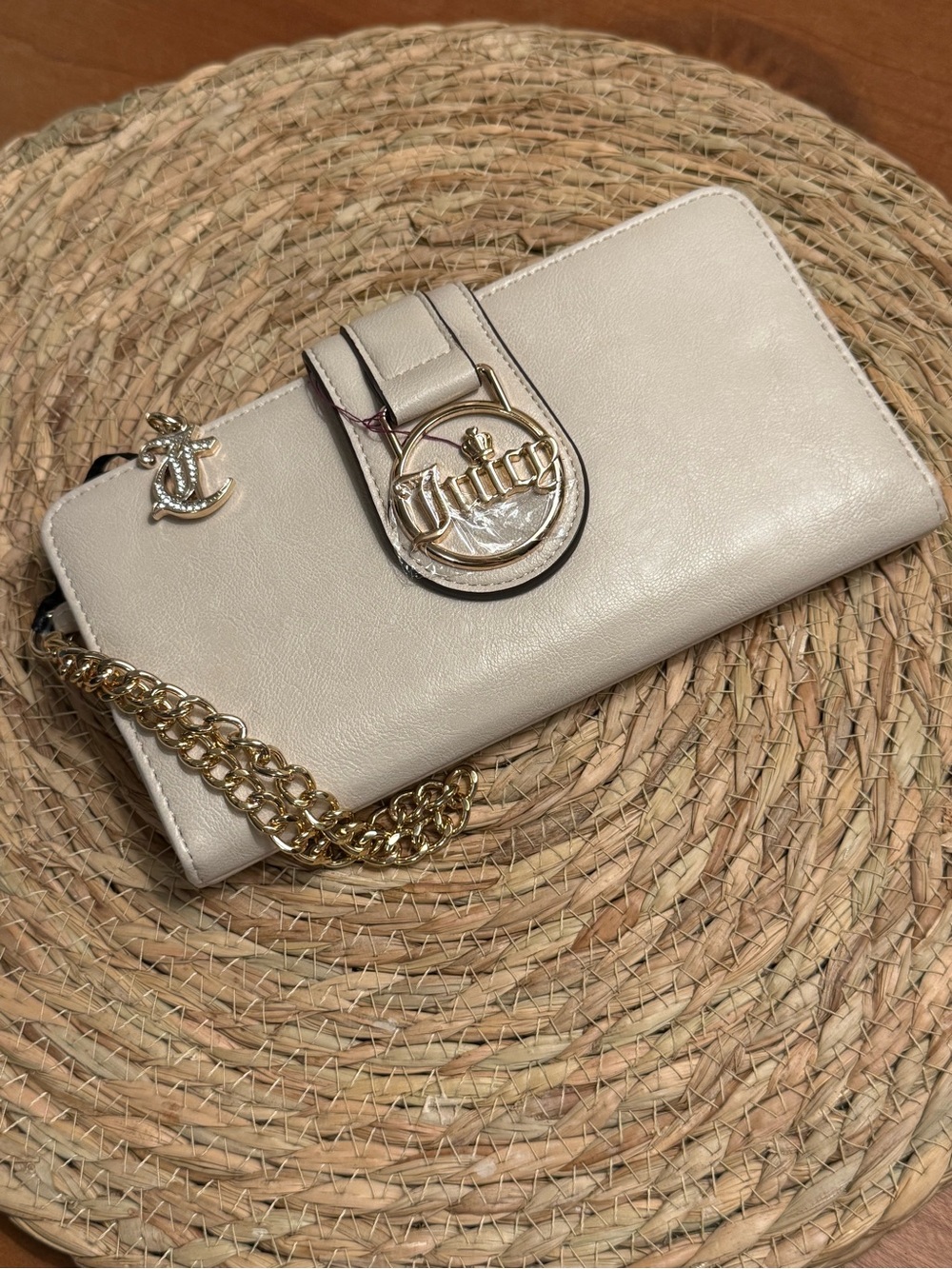Juicy Couture Bifold Tab Wallet in Crystal